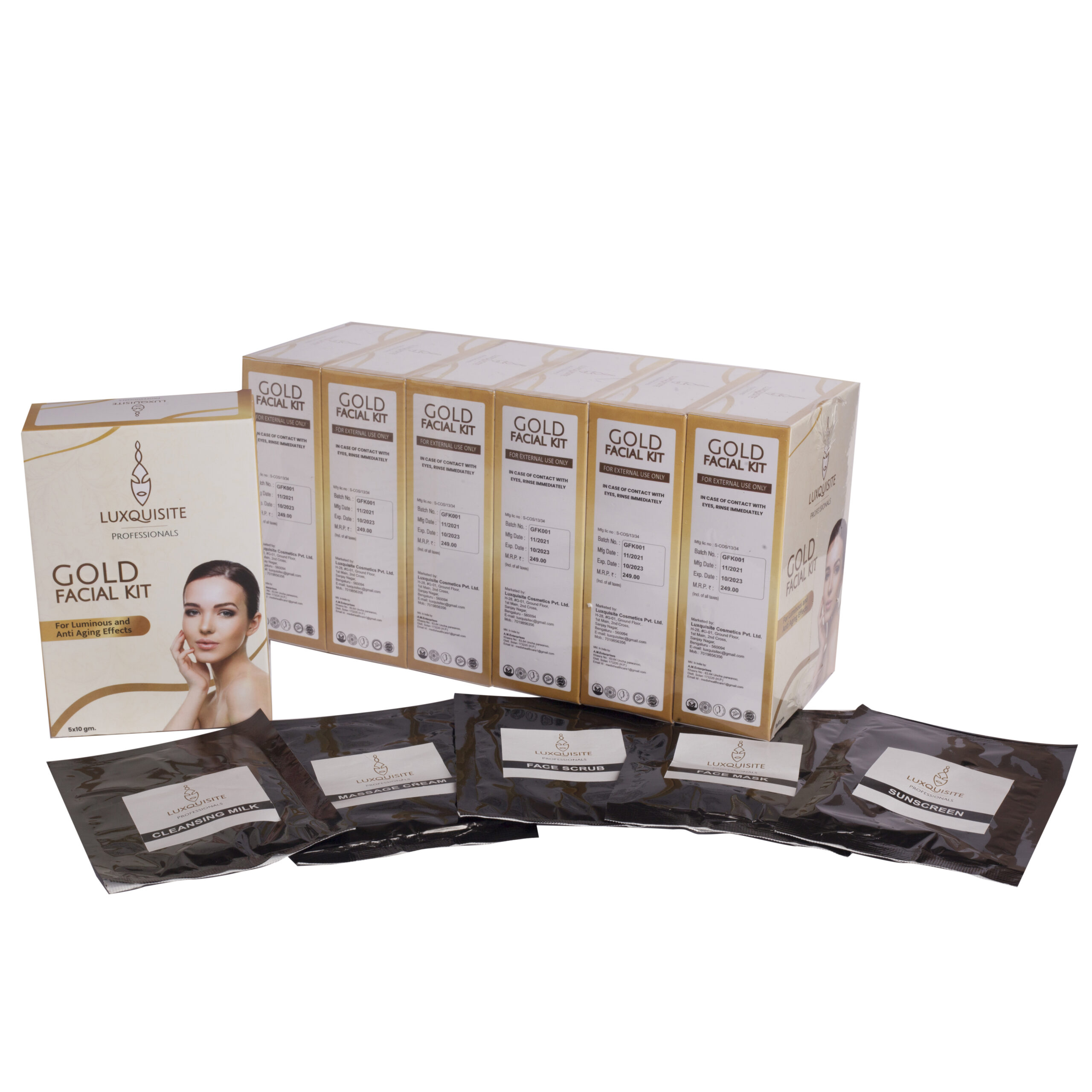 GOLD FACIAL KIT